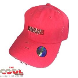 Pink Savage Dad Hat 