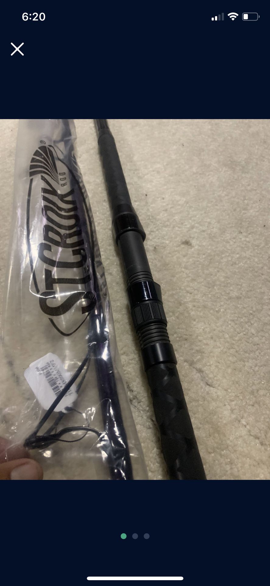 St.croix 9’ Mojo Surf Rod With A New Extra Top Half