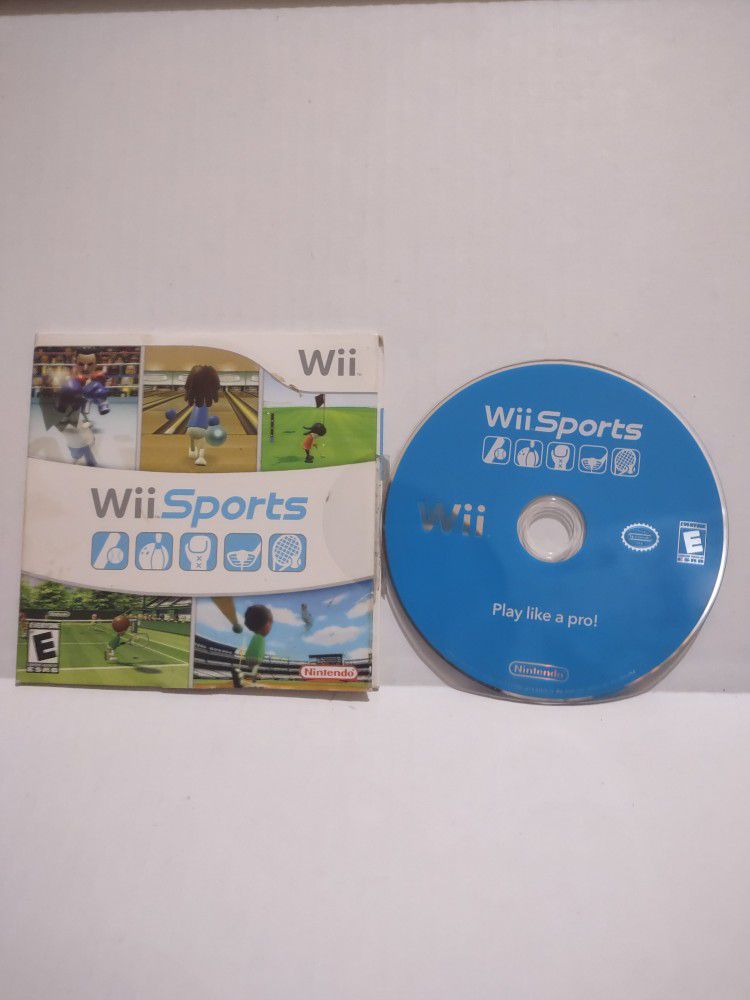 Wii Sports Tested COMPLETE IN BOX 