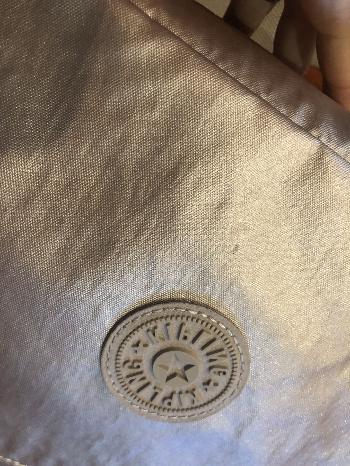 Kipling felicity metallic glow tote/shoulder bag