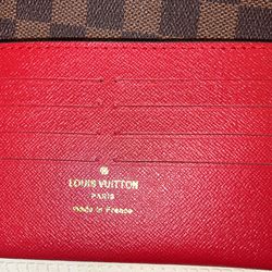 Red Louis Vuitton bag real Italian leather With 44 Inch Golf Chain  Thumbnail