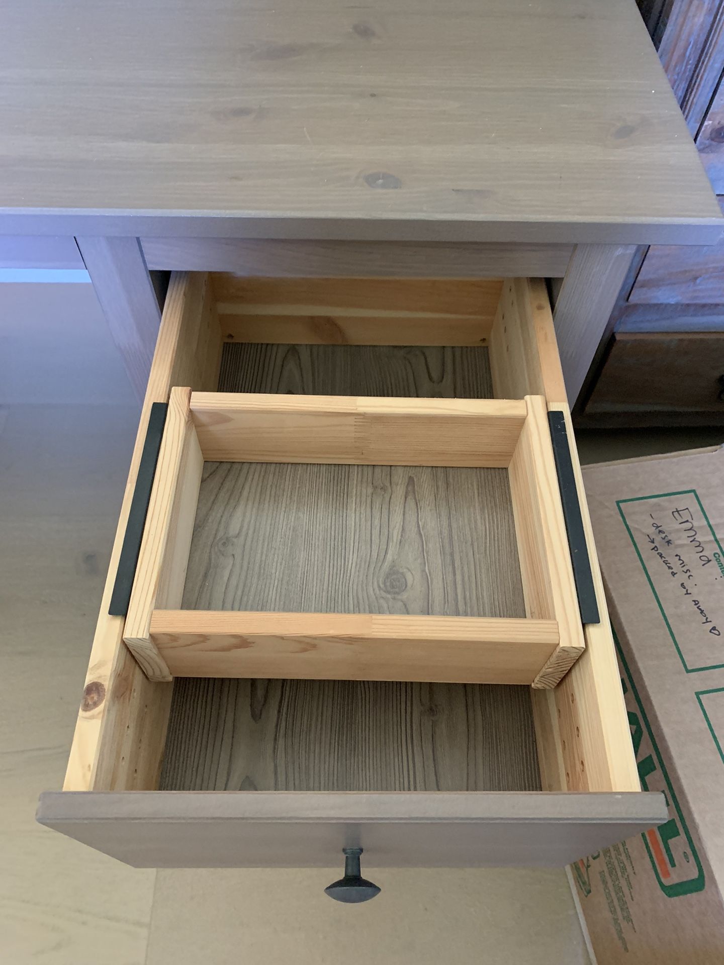 Ikea Hemnes Desk + Hutch