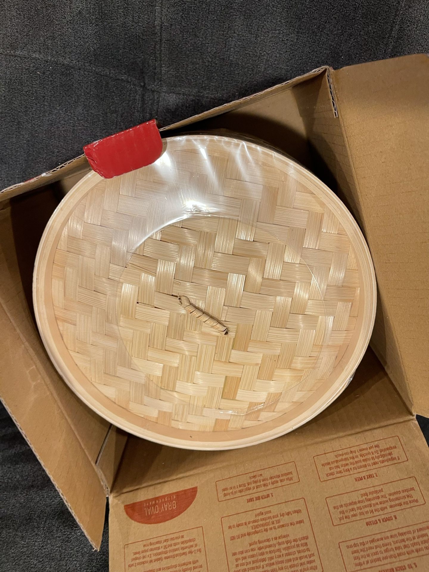 Bamboo Steamer Basket