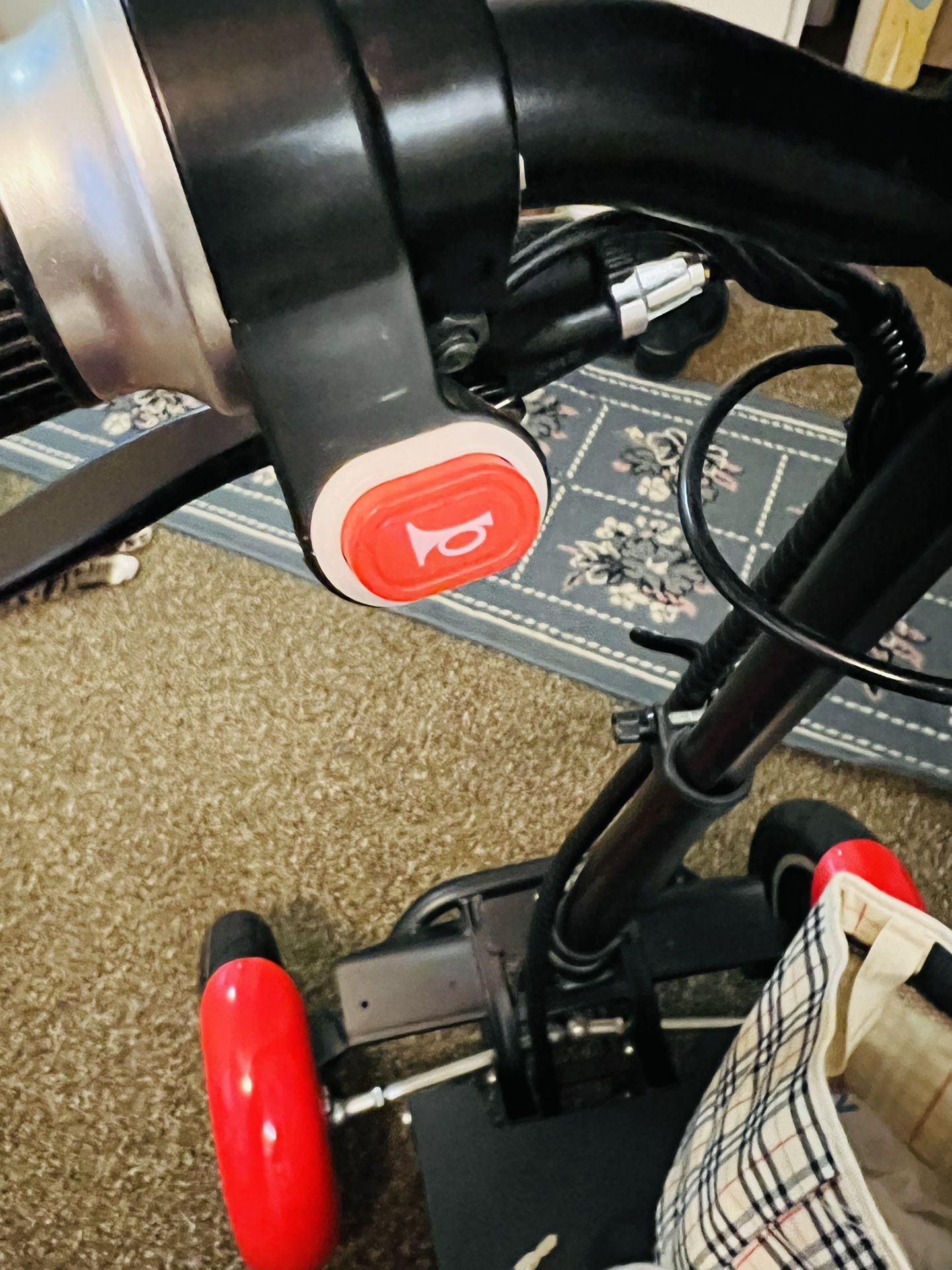 Red Motorized Scooter For Sale 