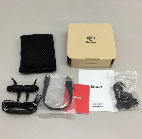 Boltune Wireless Headphones Bluetooth 5.0 IPX7 Waterproof Sports Earbuds SB10