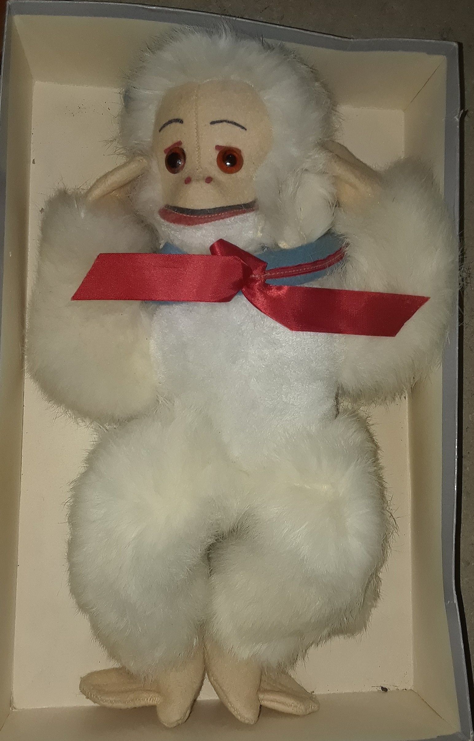 Vintage stuffed monkey