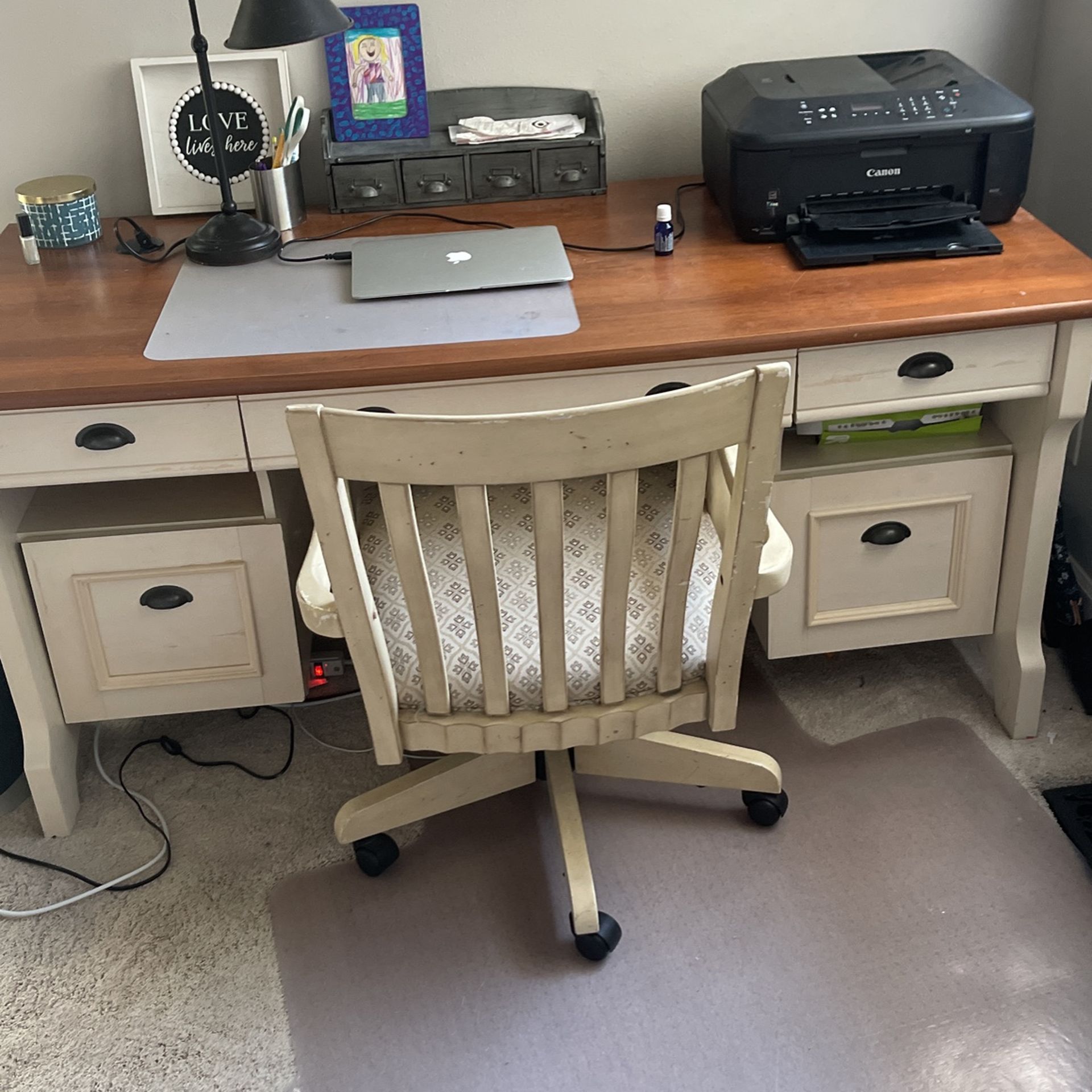 Matching Chair and Desk
