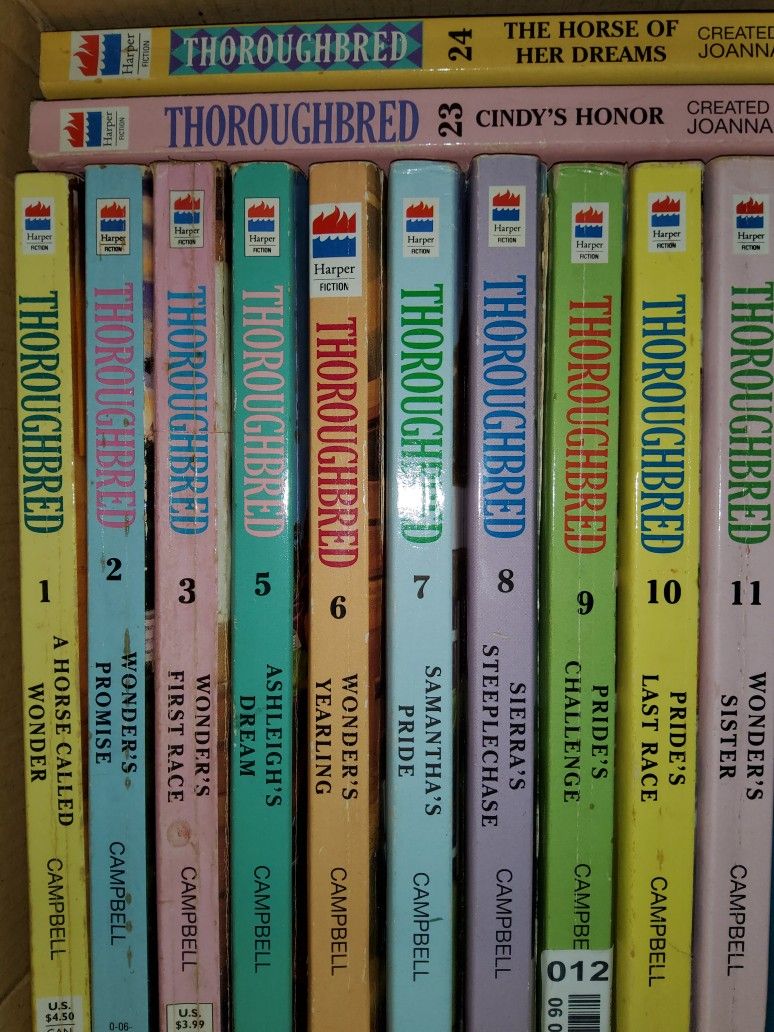 Thoroughbred Horse Paperback Book Series By Joanna Campbell 71 Total