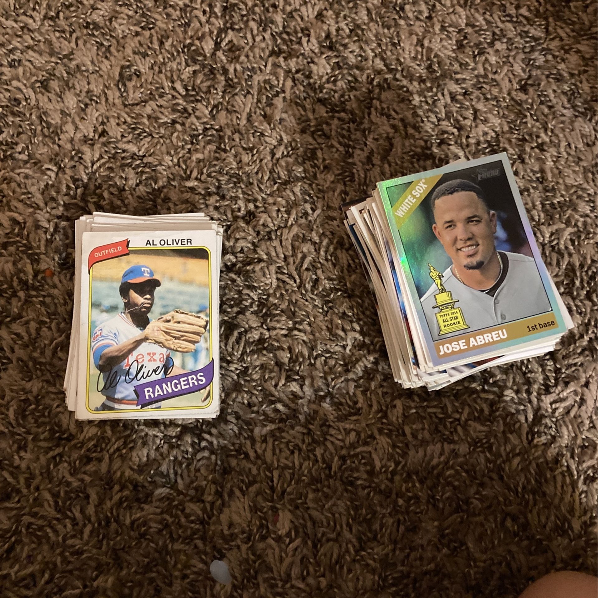 119 MLB Cards 34 singed Cards