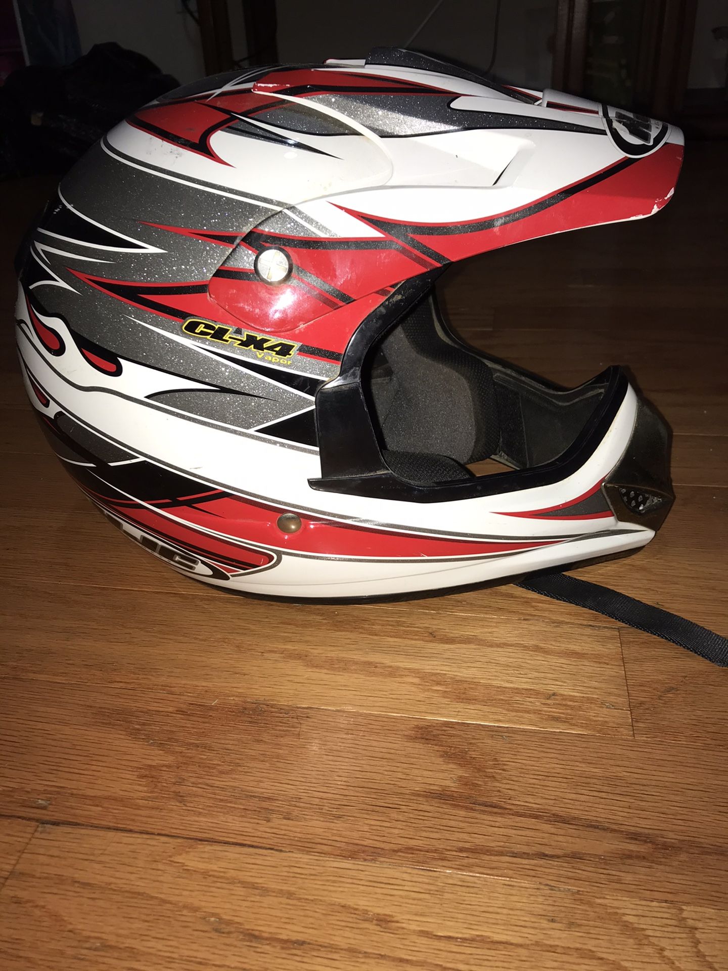 Dirt bike helmet