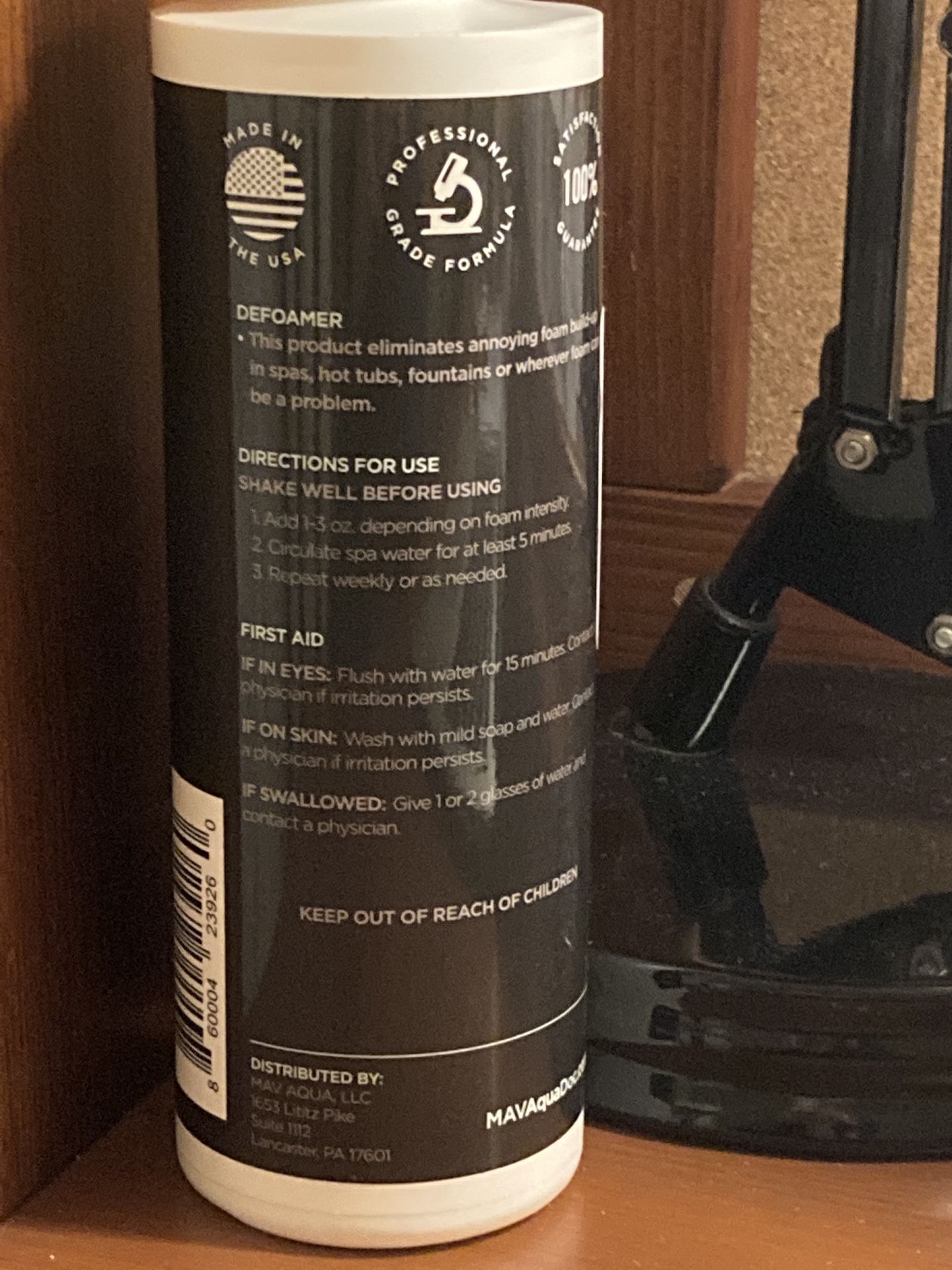 Filter Cleaner Hot Tub/Spa Defoamer
