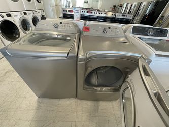 Whirpool Tap Load Washer And Electric Dryer Set Used Good Condition With 90days Warranty  Thumbnail