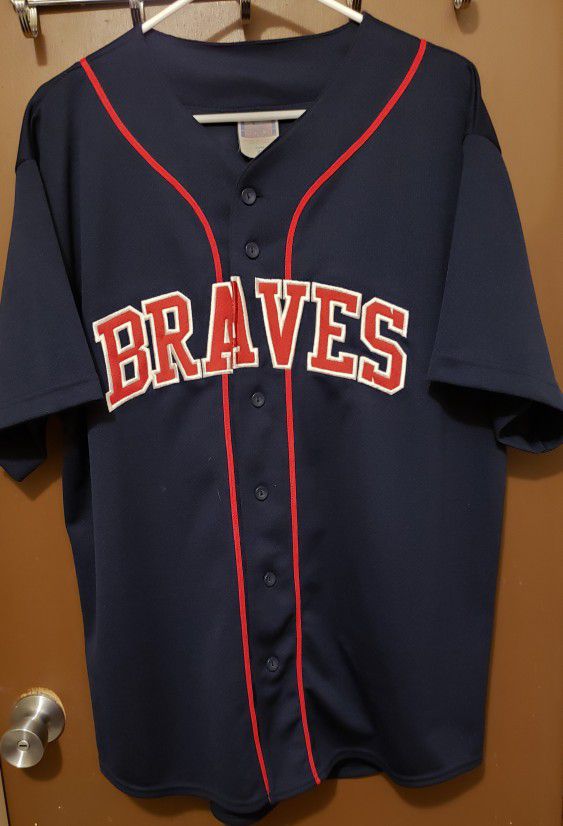 MLB Atlanta Braves Stitched Jersey Size XL X-Large 