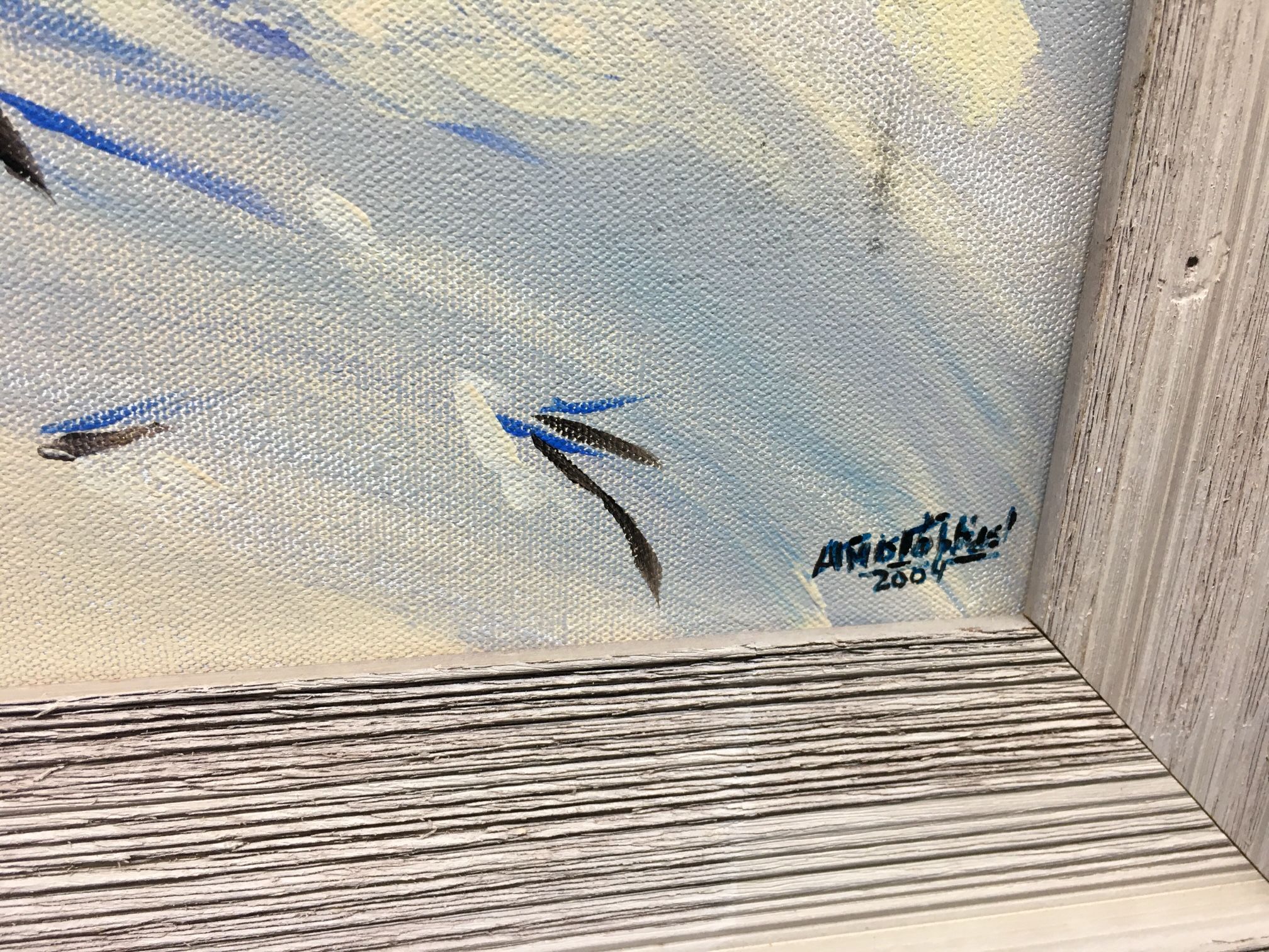 Beach Scene Oil Painting Original