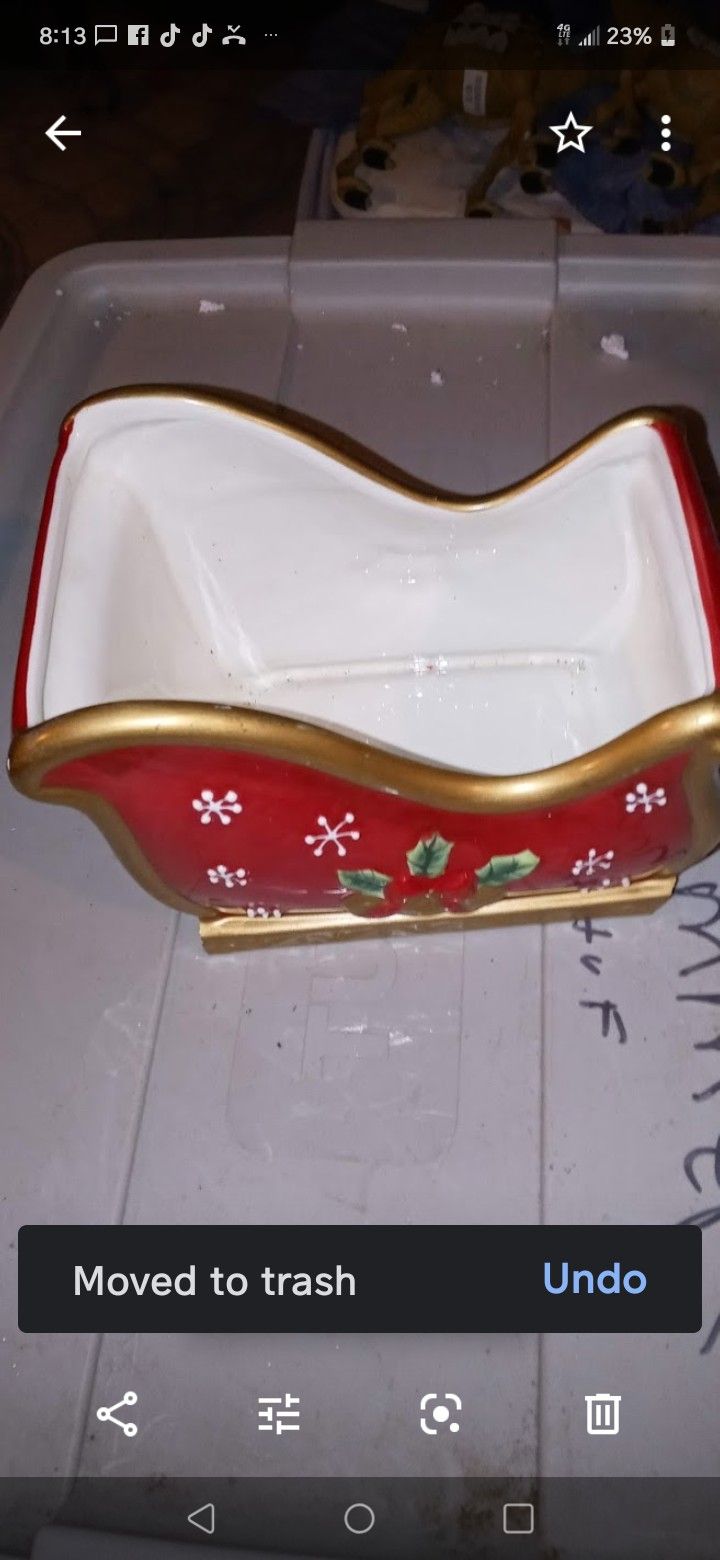 Assorted Christmas decorations