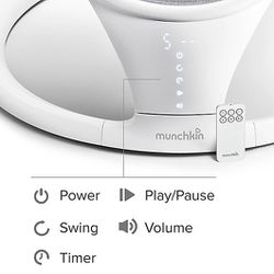 Munchkin Bluetooth-Enabled musical baby swing Thumbnail