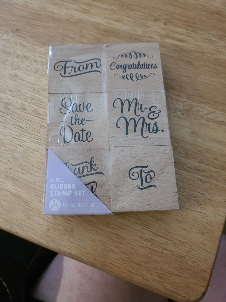 Rubber Stamps ( For Wedding)