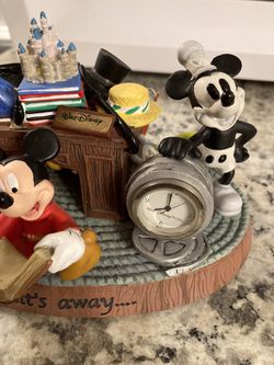 Disney When Walt’s Away…. Desk Clock Thumbnail