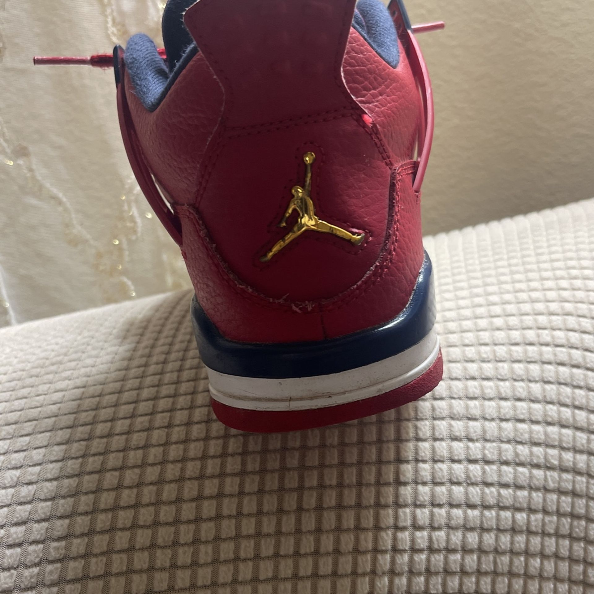 Red Air Jordan 4 Retro SE FIBA!