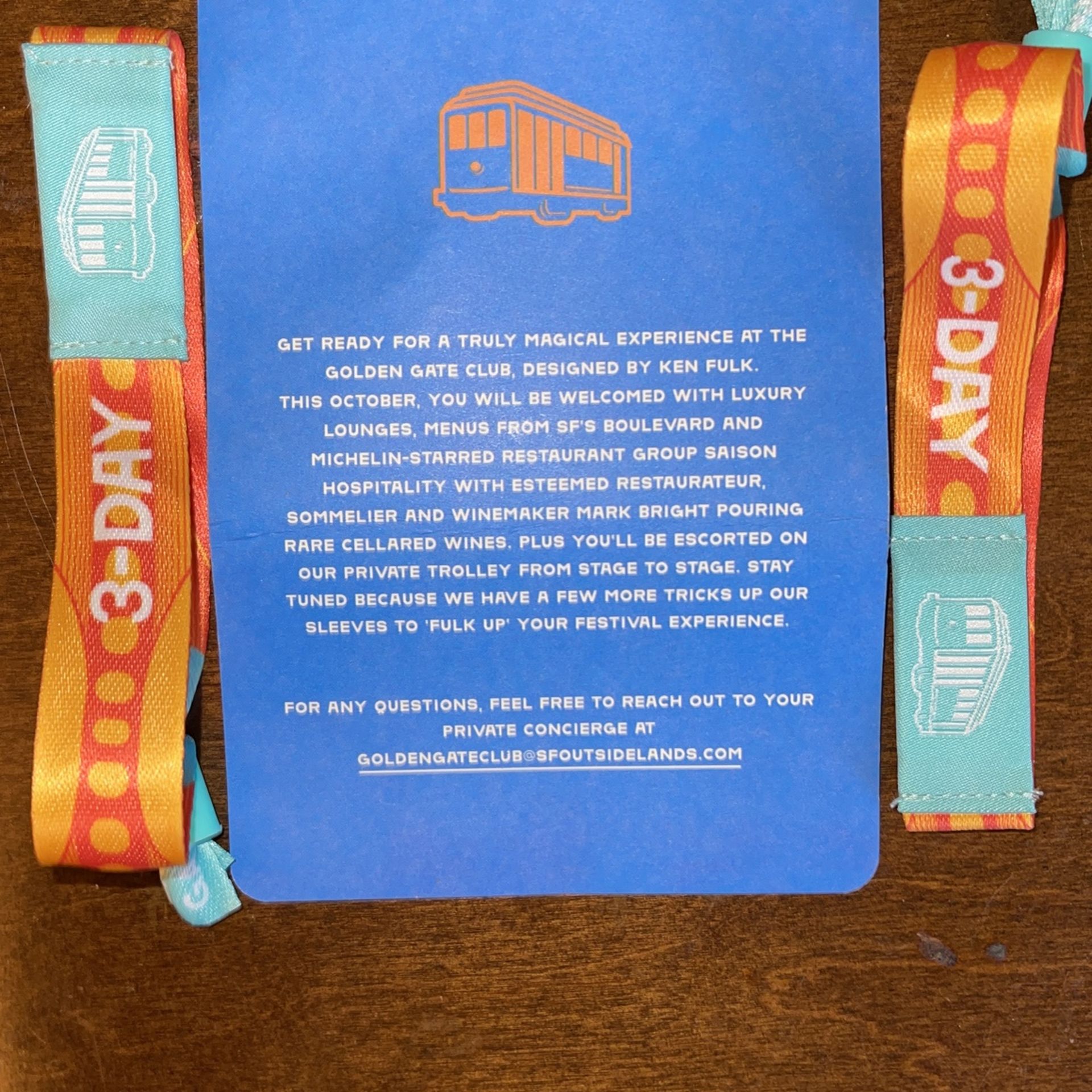 2021 OUTSIDE LANDS GOLDEN GATE CLUB ($3999)