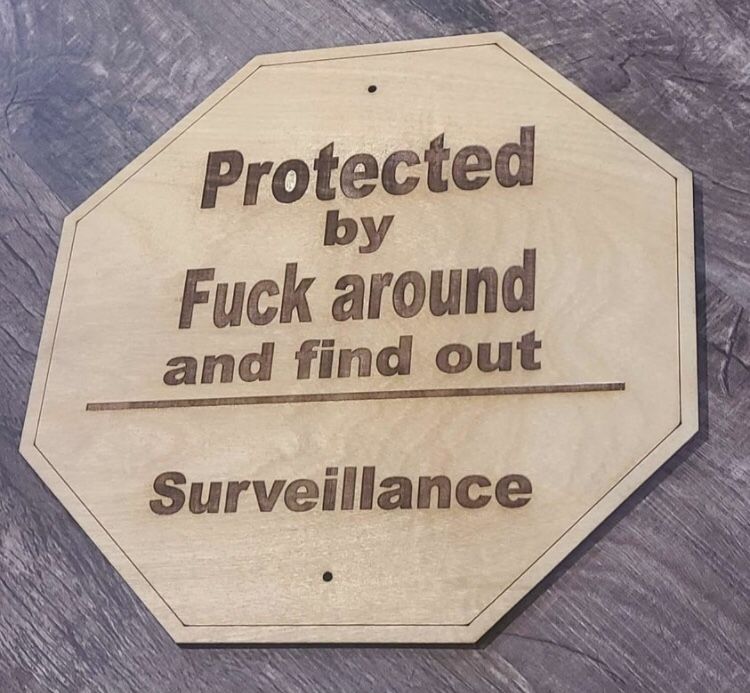 Protected By Sign