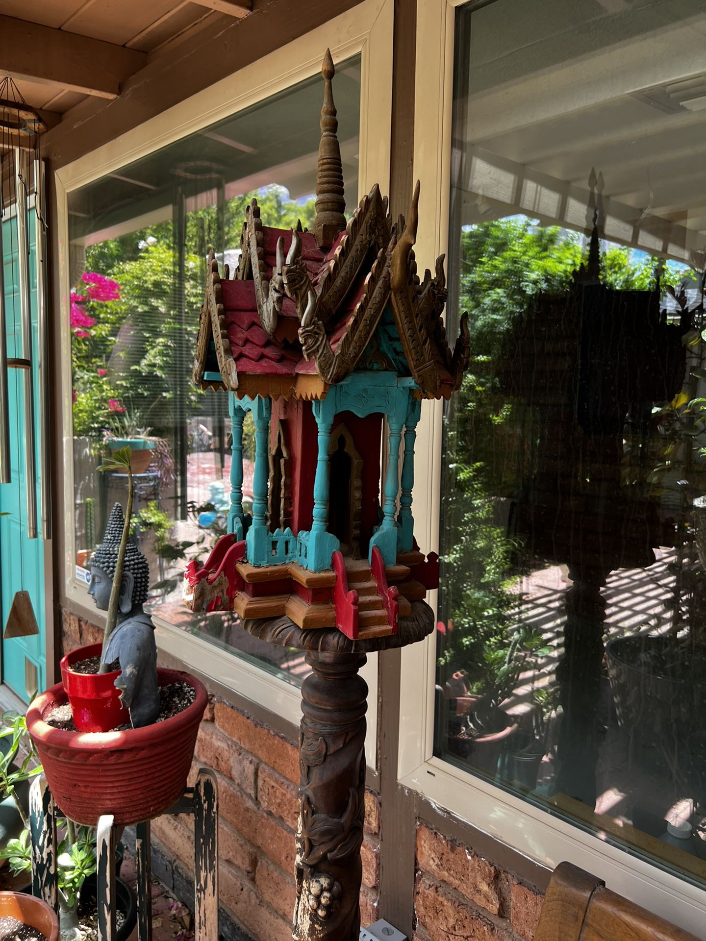Thai Spirit House And Stand