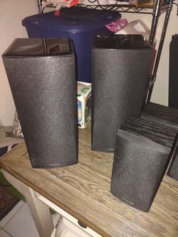 Onkyo Speaker System 7 Speakers In Total Thumbnail