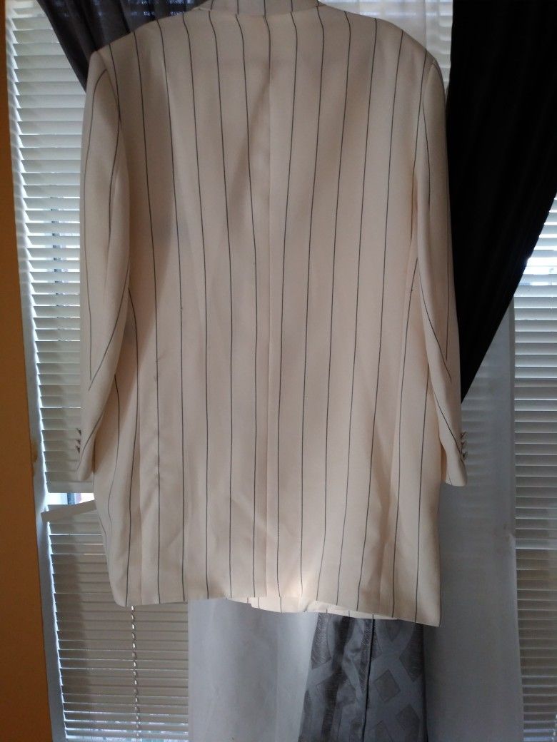 Suit By Vittorio St. Angelo.jacket Size 46,pant Size 40