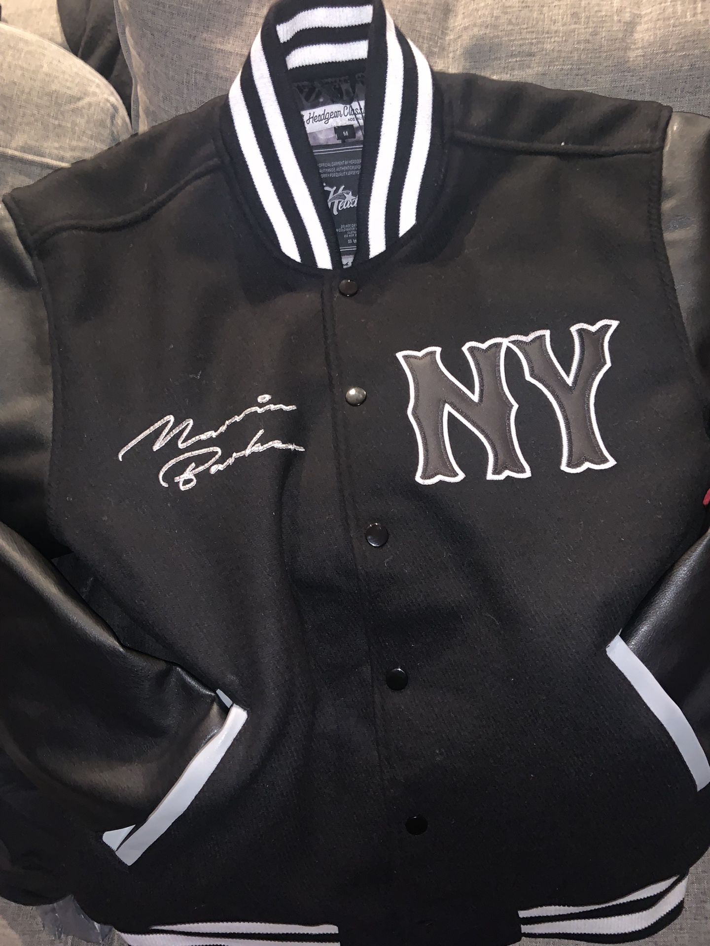 *RARE* 1944 Black Yankees Signed Letterman Varsity Jacket