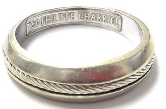Men’s Wedding Band 18kt White Gold