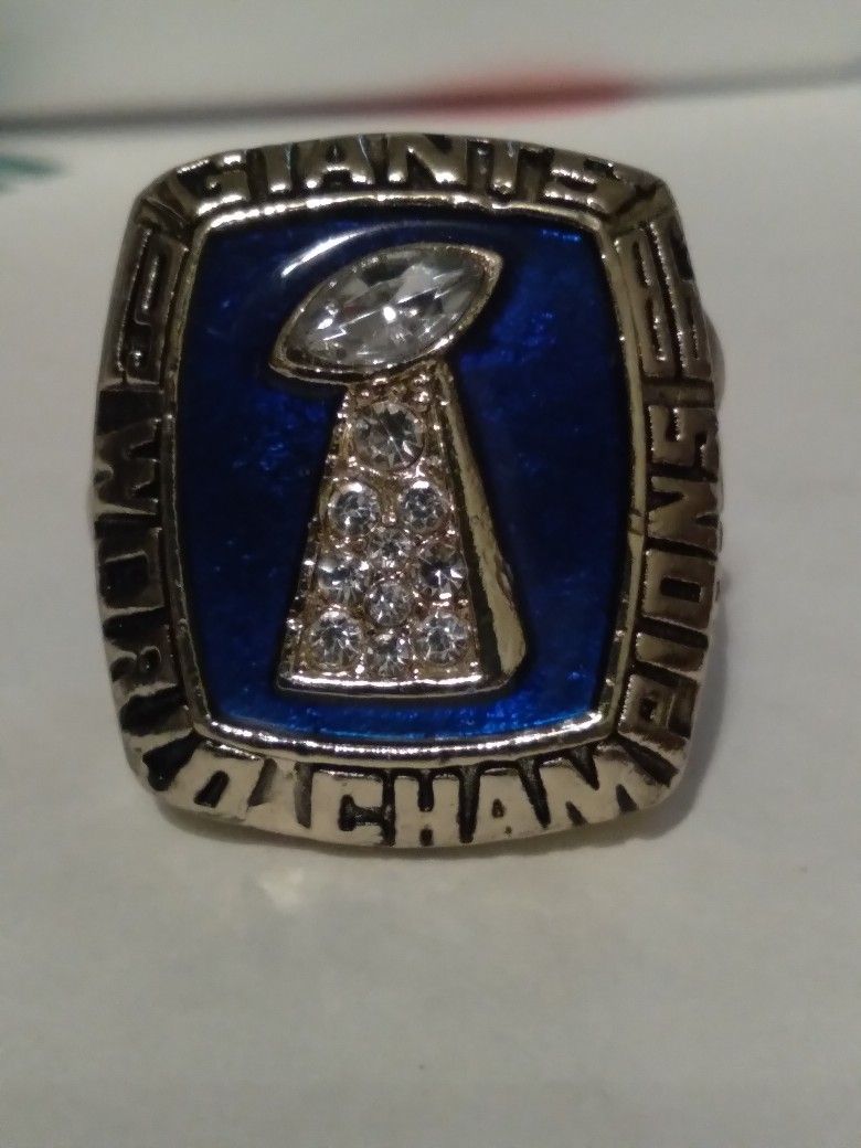 New York Giants Championship Ring