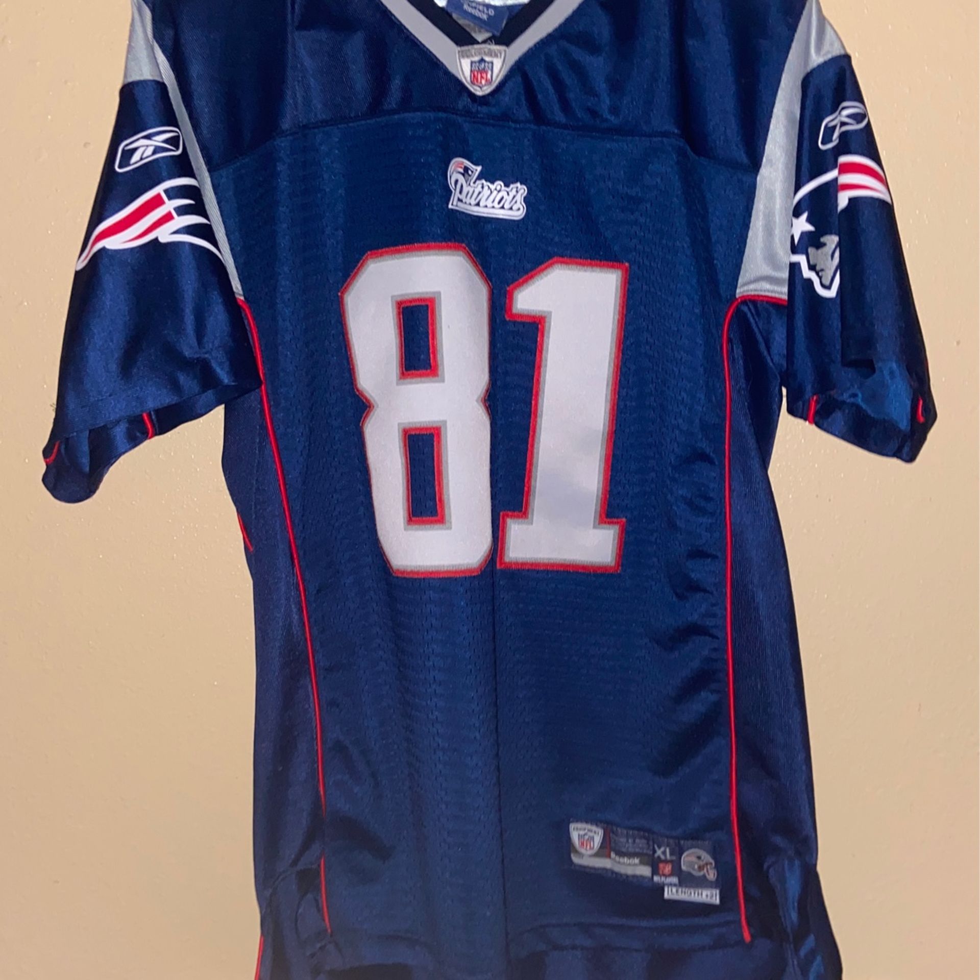 NFL New England Patriots Randy Moss Authentic Jersey