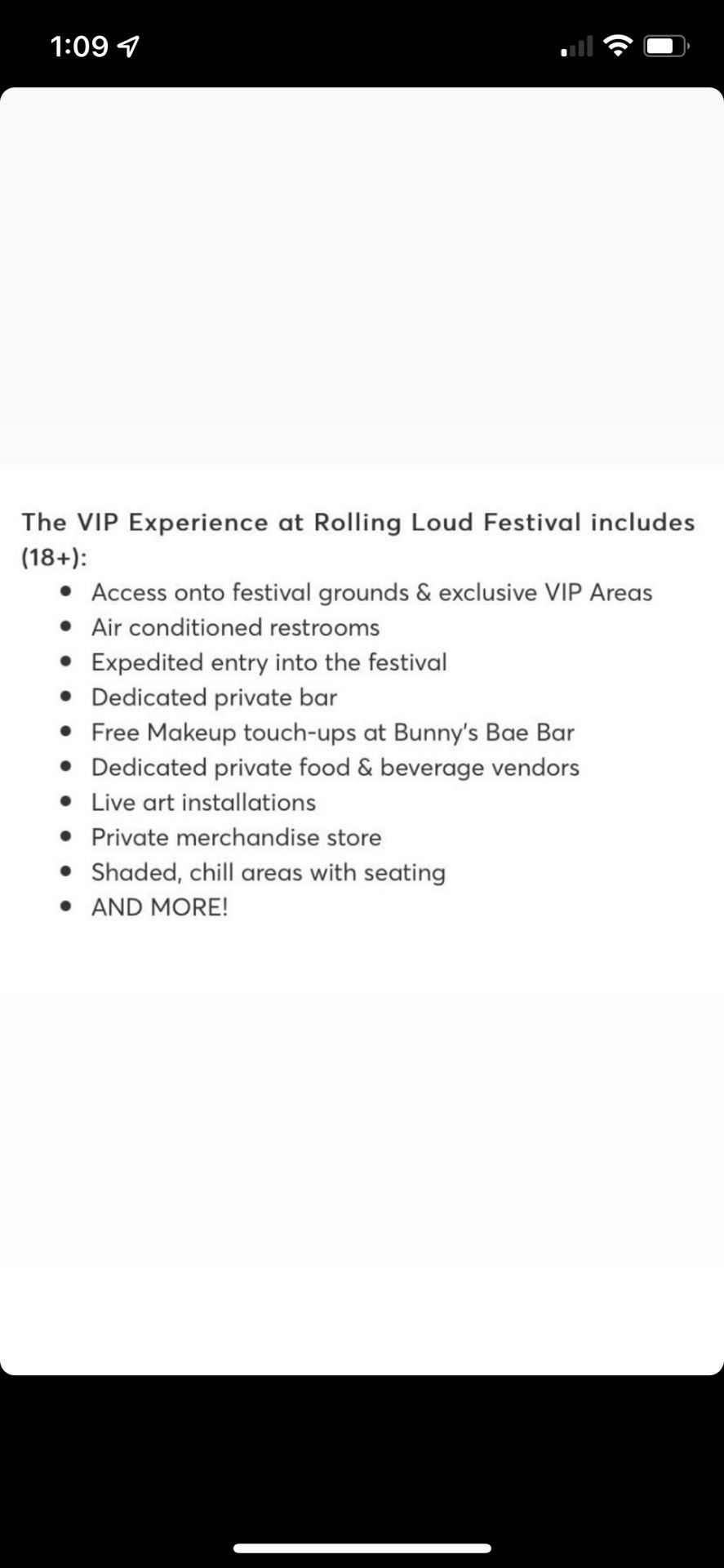 Rolling Loud VIP New York Tickets