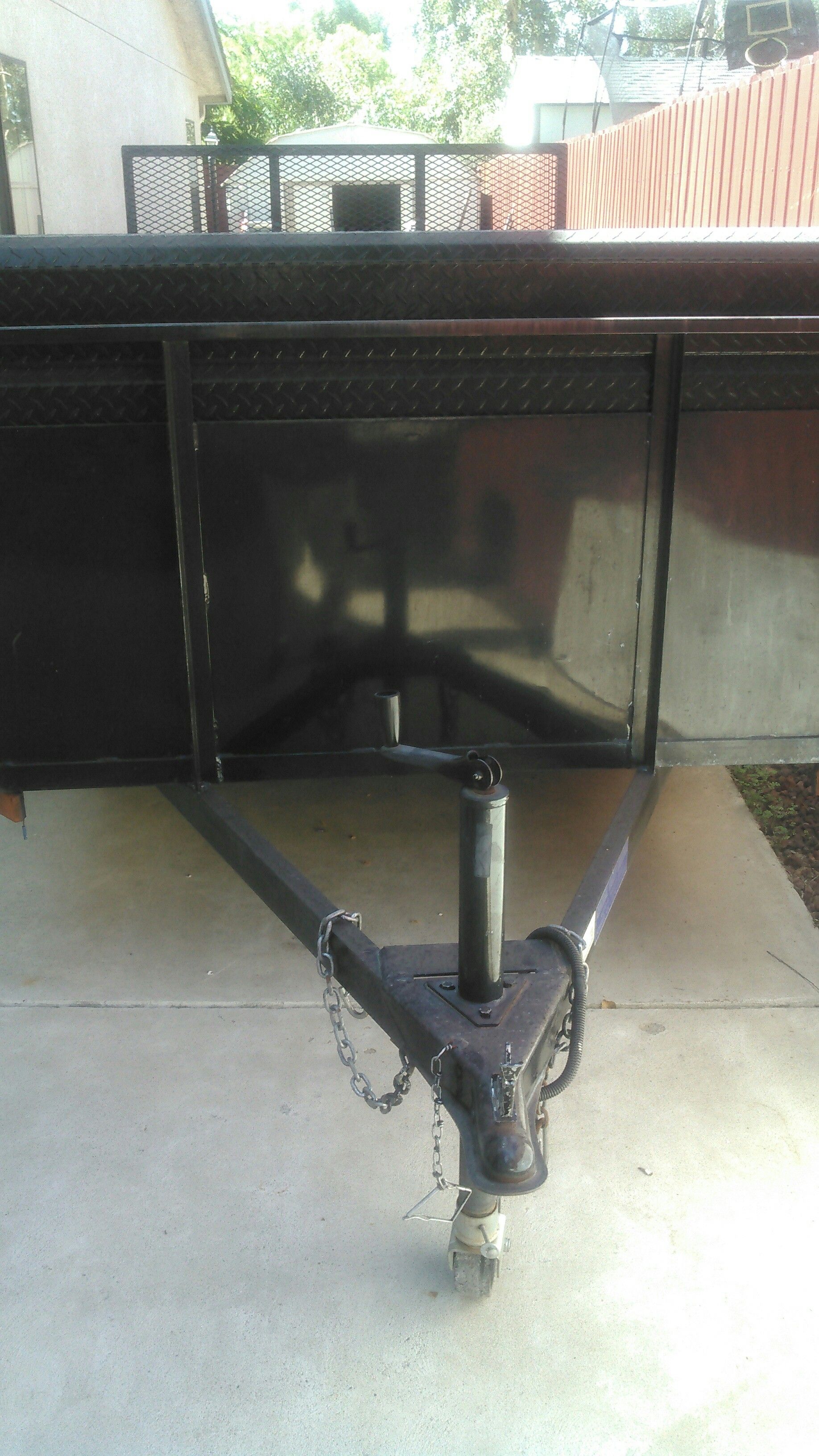 5x10ft toy hauler trailer excellent shape