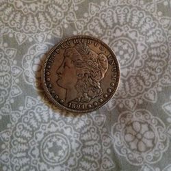 A 1894 Morgan Silver Dollar Thumbnail