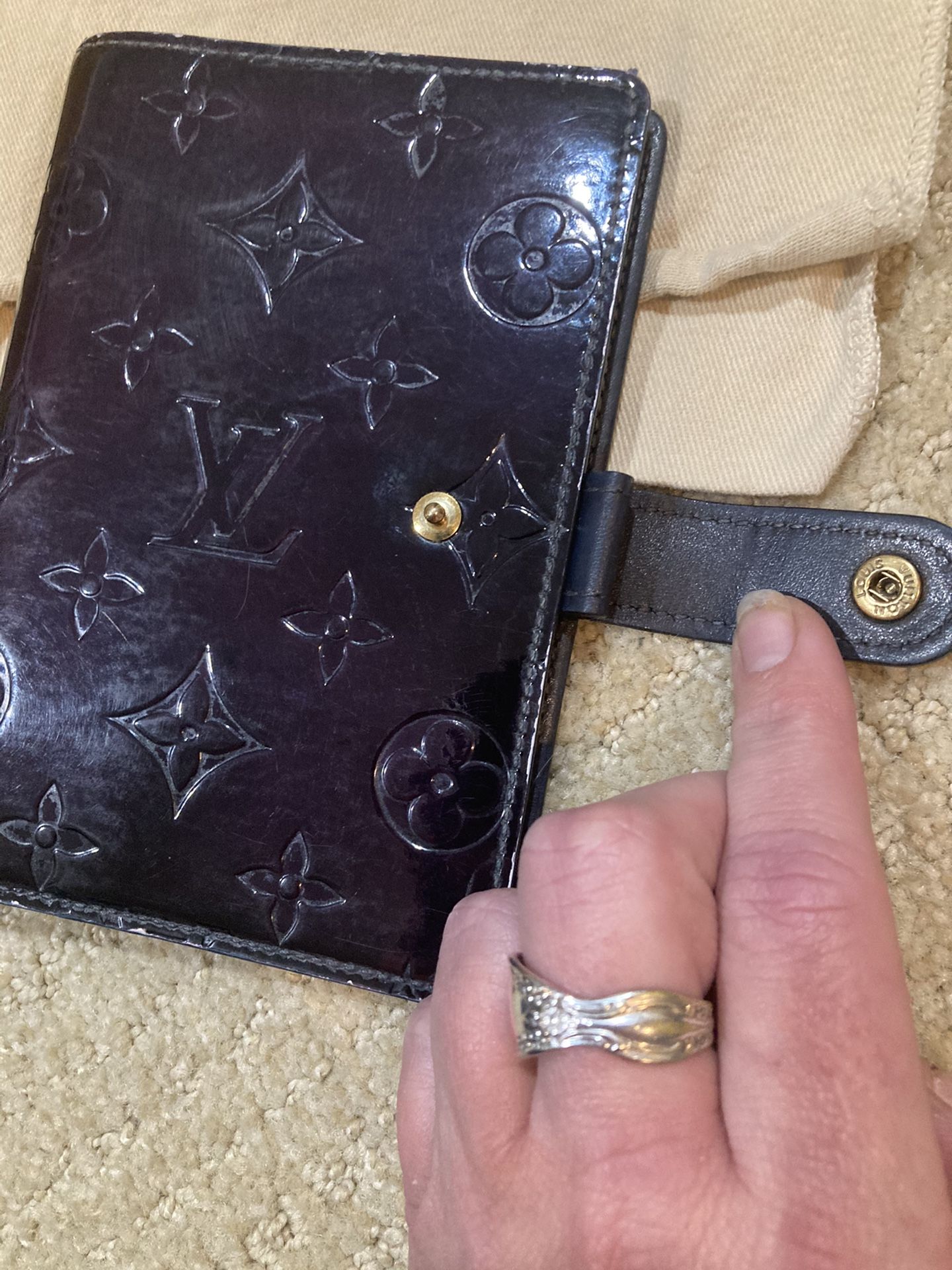 Louis Vuitton Agenda pm In Deep Plum