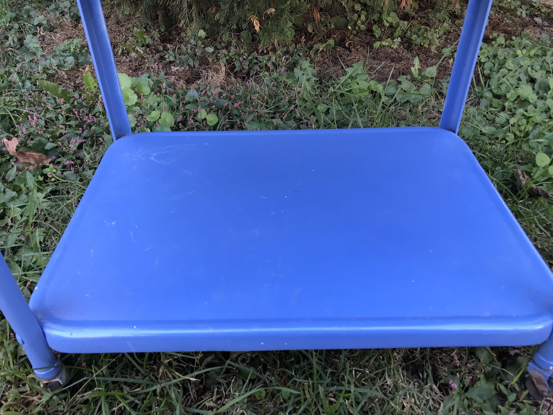 Vintage 2 Tier Rolling Cart