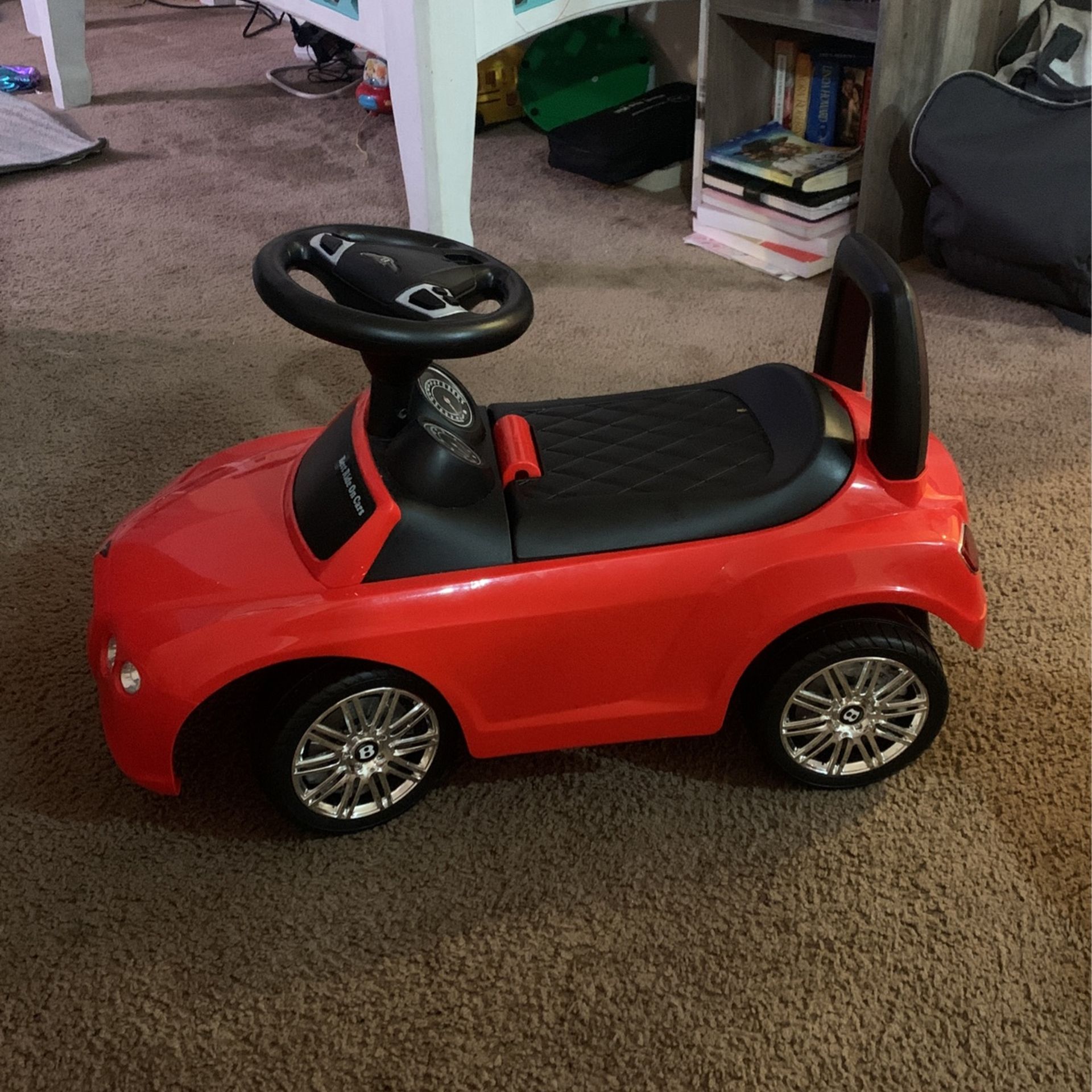 BMW Toddler Car, Bicycle And Litte Red Car