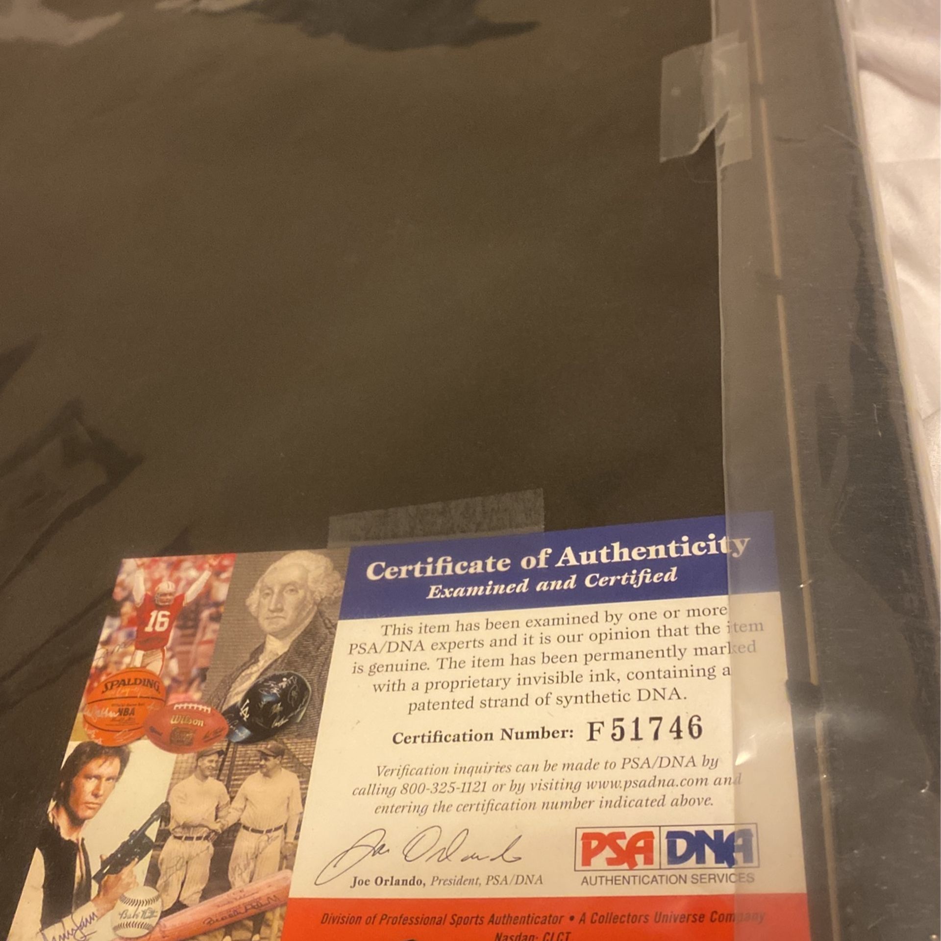 Earl Campbell Signed Autograph