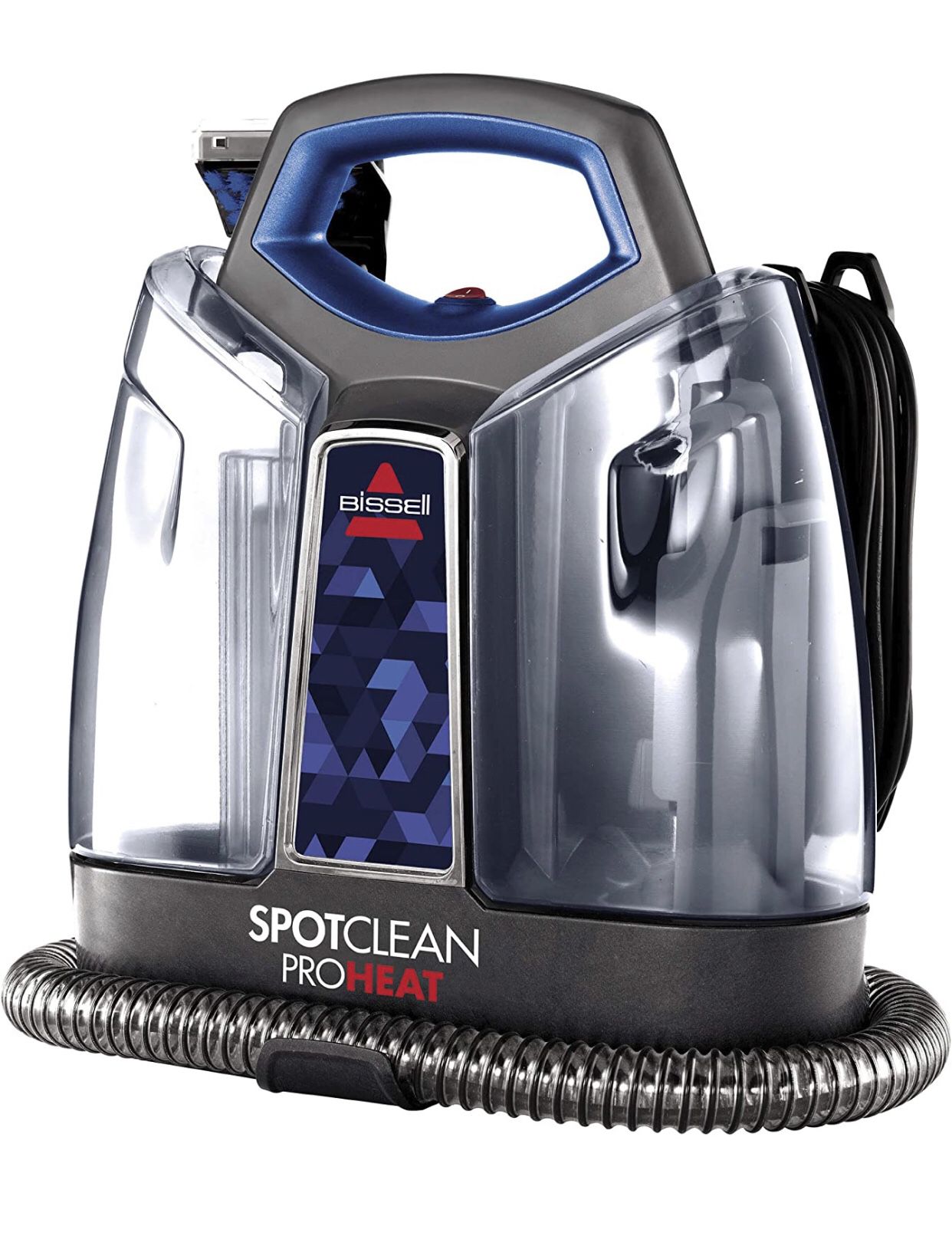 NEW! Bissell SpotClean ProHeat Portable Spot and Stain Carpet Cleaner, 2694, Blue