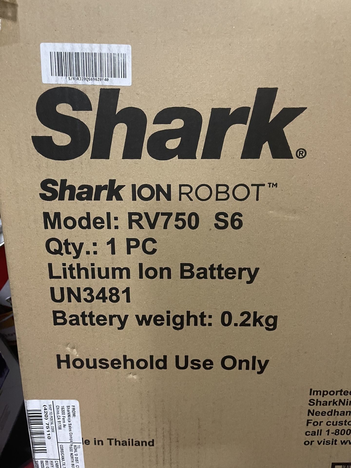 Shark I-On Robot