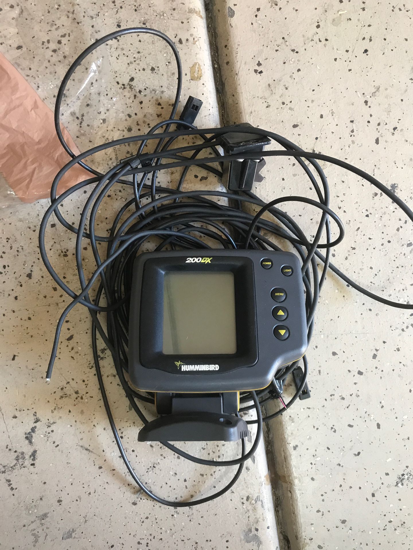 Humminbird 200DX graph fish finder for Sale in Goodyear, AZ OfferUp