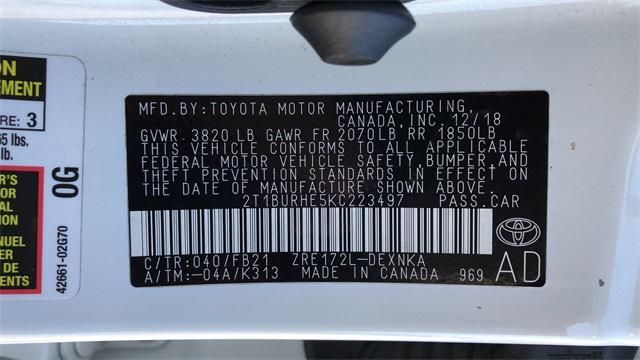 2019 Toyota Corolla
