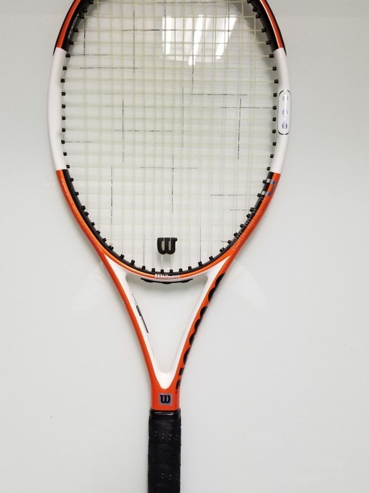 Wilson nCODE nTOUR Tennis Racquet Midsize 95 Grip 4 1/2 w/Cover for