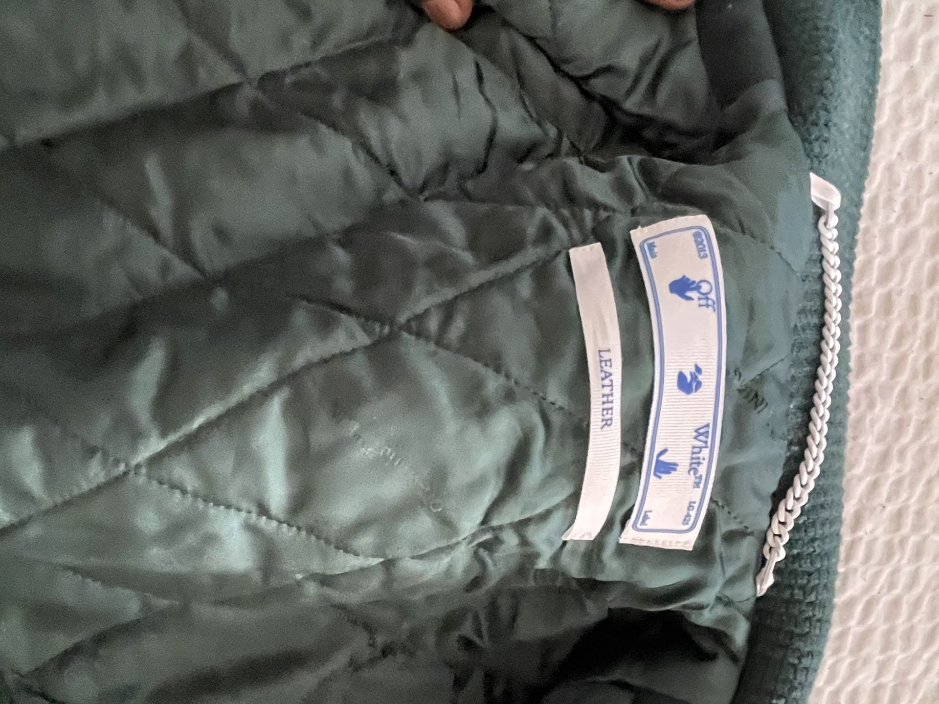 Off White Varsity Jacket
