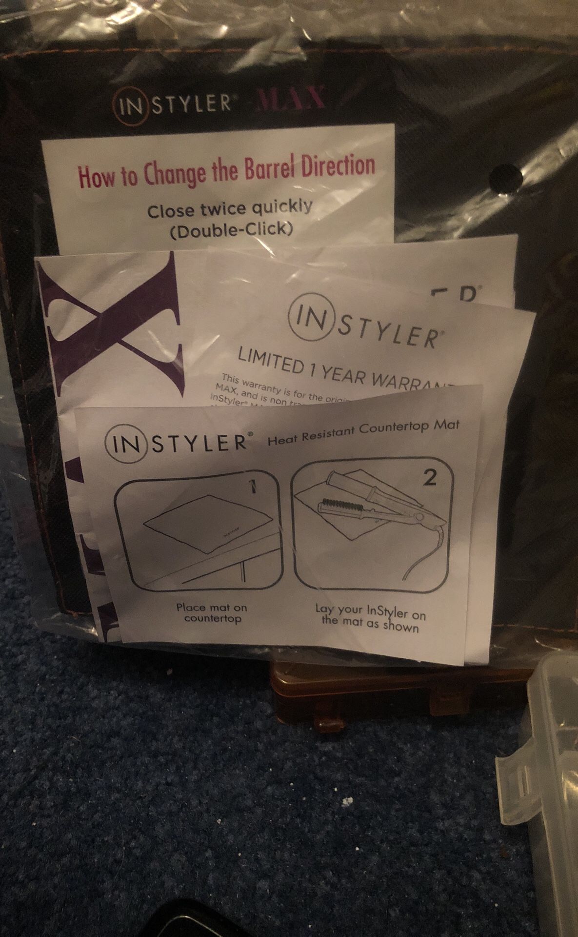 InStyler Rotating Iron Brand New