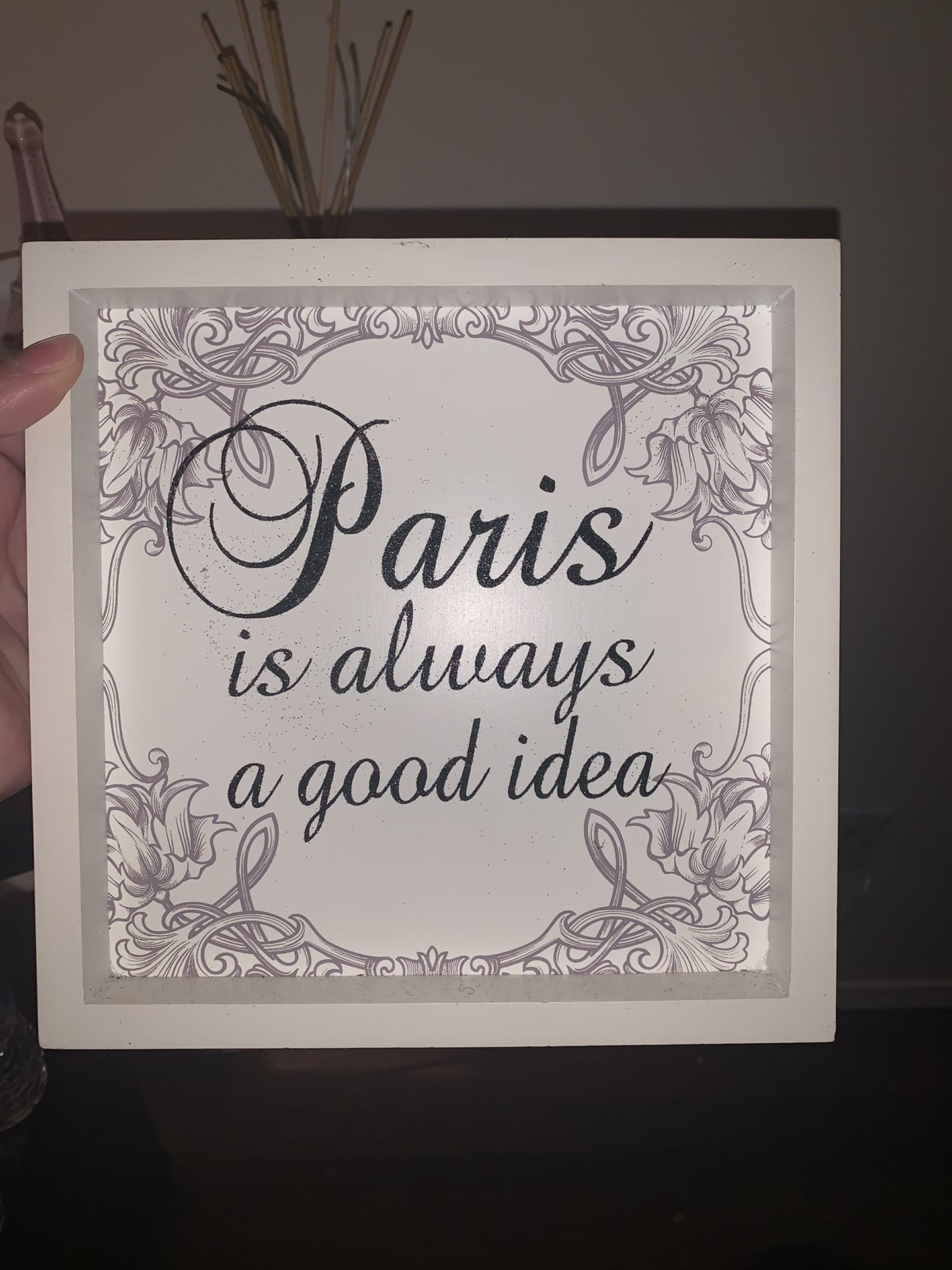 Paris decor Items Are Sold Separately