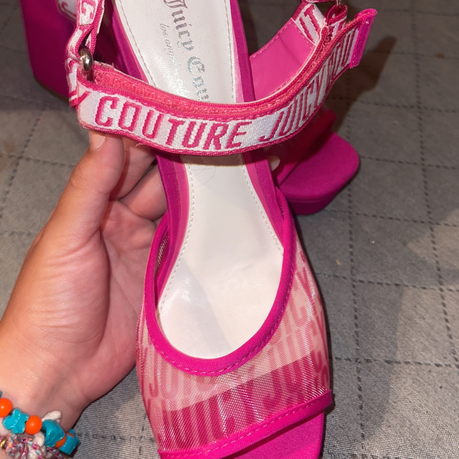 Pink Juicy Couture Heels 