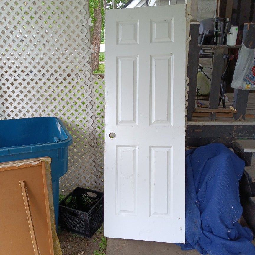 28"x 80" 6 Panel Interior Door