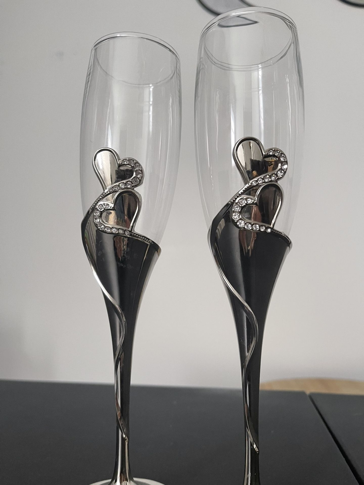 Champagne Wedding Glasses
